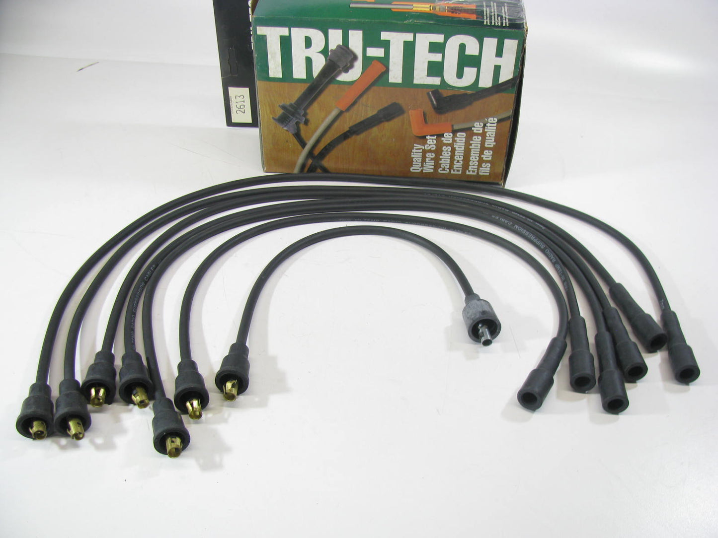 Tru-tech 2613 Ignition Spark Plug Wire Set For 1987-1989 Dodge 3.9L-V6