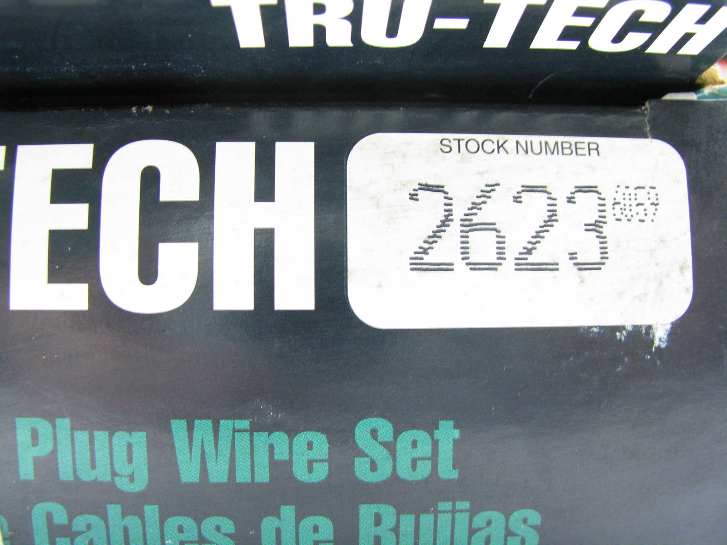 Tru-tech 2623 Ignition Spark Plug Wire Set For 1993-1997 Chrysler 3.3L-V6