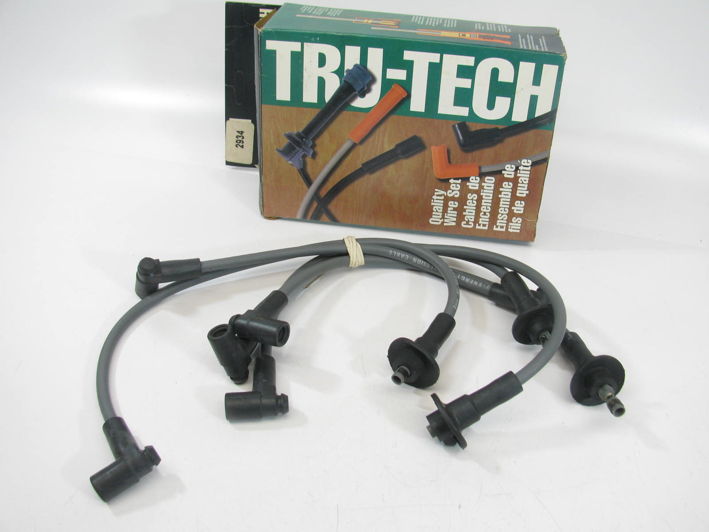 Tru-tech 2934 Ignition Spark Plug Wire Set 1975 Chevrolet Pontiac 2.3L-L4