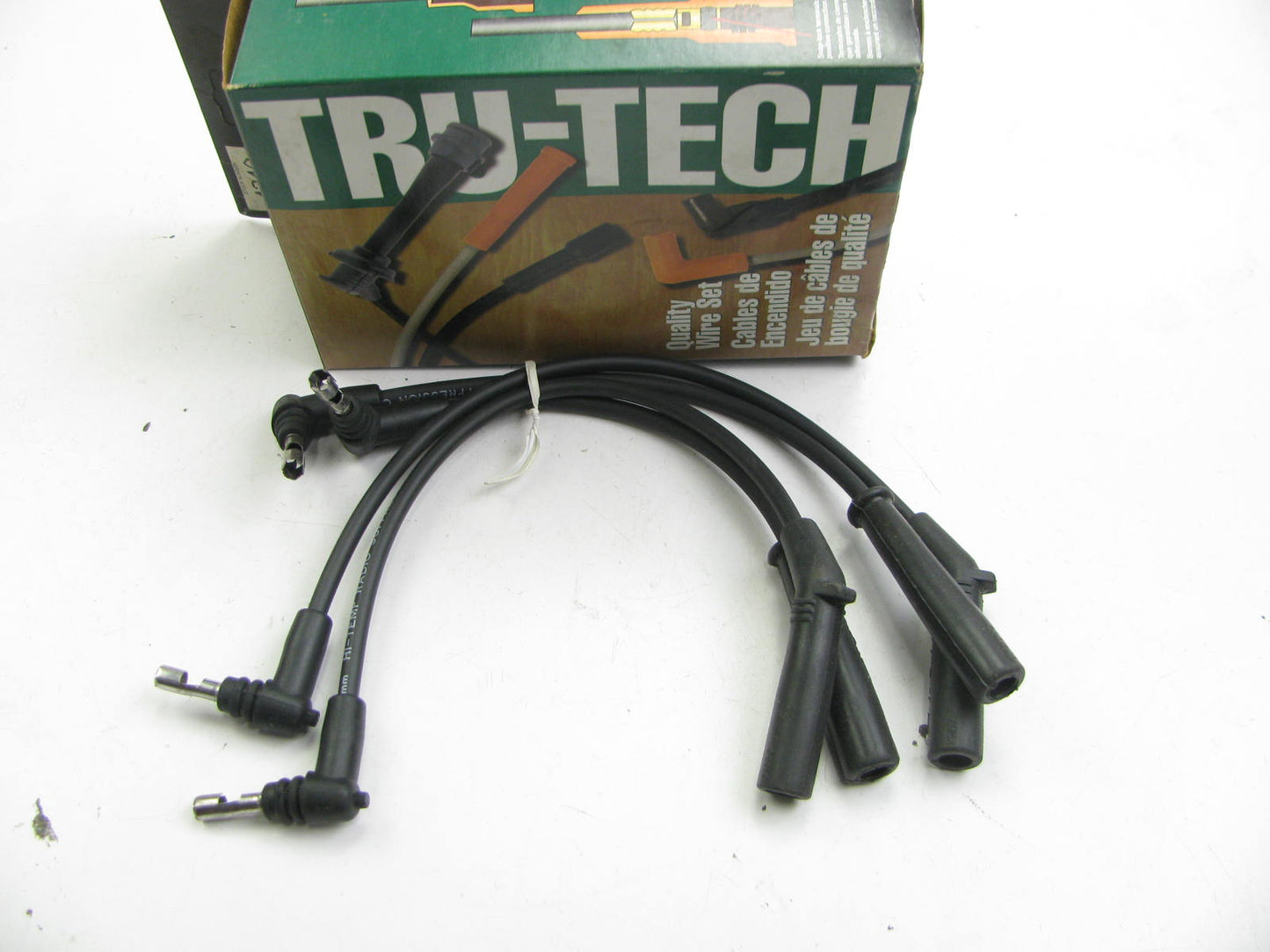 Tru-tech 4340 Ignition Spark Plug Wire Set 1983-1988 Toyota 1.5L 1.6L-L4