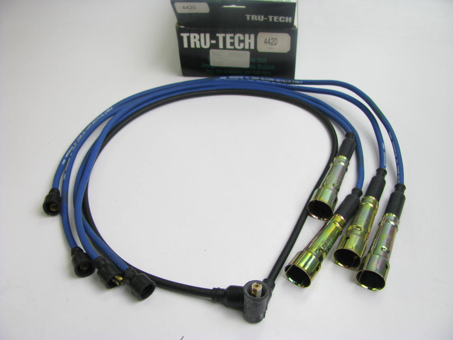 Tru-tech 4420 Ignition Spark Plug Wire Set For 1976-1980 Volvo 2.1L-L4