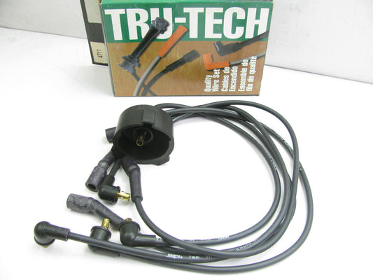 Tru-tech 4711 Ignition Spark Plug Wire Set for 1975-1983 Honda 1.5L 1.8L-L4