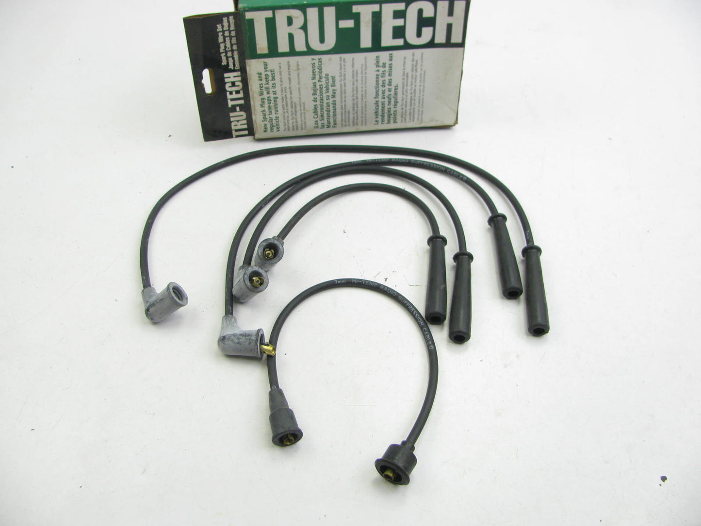 Tru-tech 4740 Ignition Spark Plug Wire Set For 1970-1984 Mazda 1.3L 1.6L 2.0L