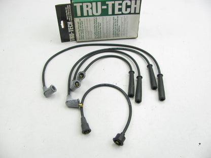 Tru-tech 4740 Ignition Spark Plug Wire Set For 1970-1984 Mazda 1.3L 1.6L 2.0L