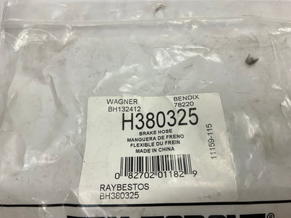 MISSING HOSE RETAINING CLIPS - Tru-torque H380325 Rear Right Brake Hose