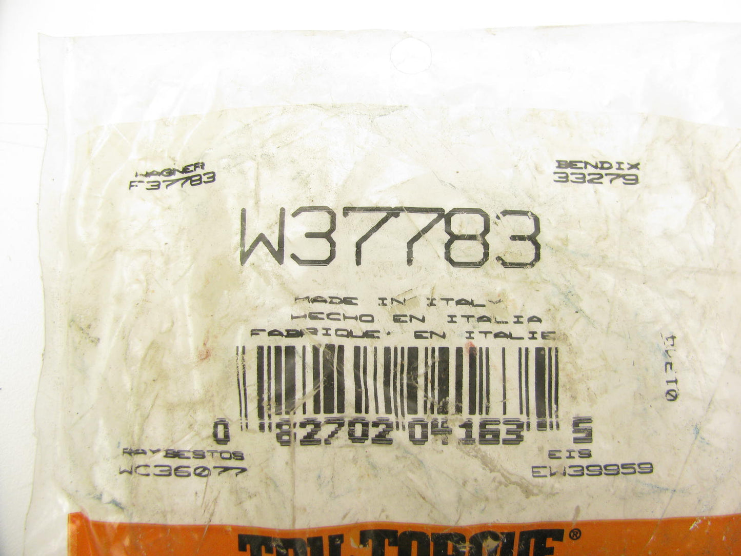 Tru-torque W37783 REAR Right Drum Brake Wheel Cylinder