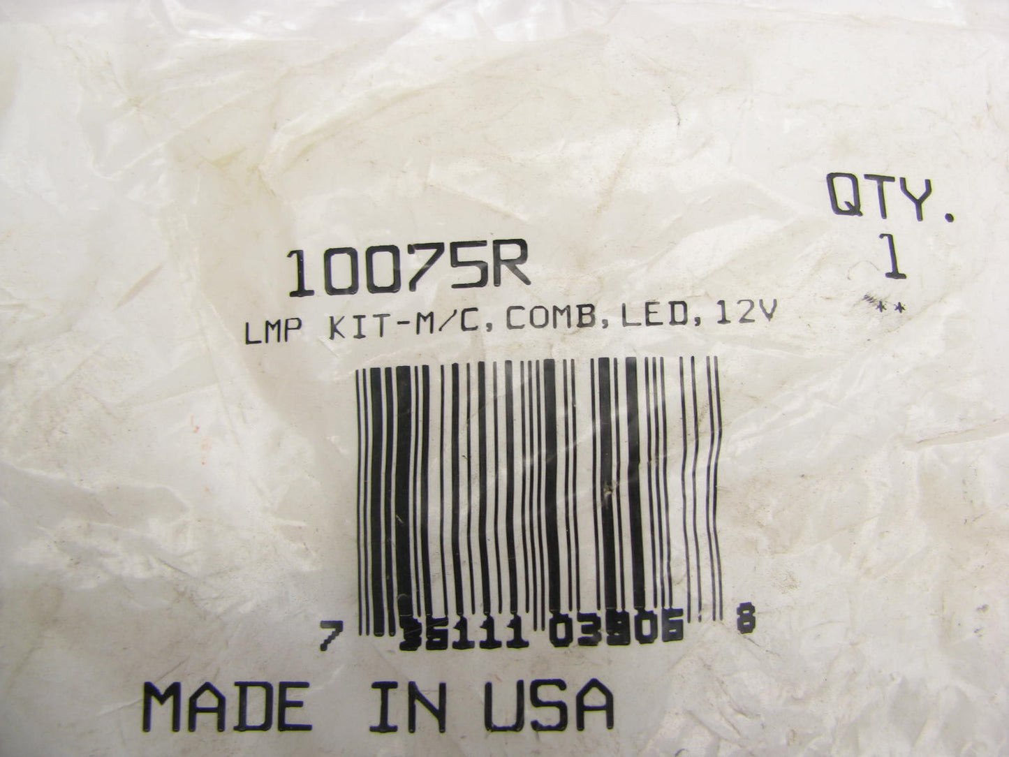 Truck-lite 10075R Marker Clearance Lamp Red 10 Series LED 8 Diode 12V Kit 2.5''