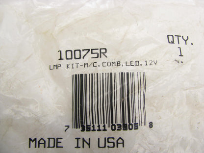 Truck-lite 10075R Marker Clearance Lamp Red 10 Series LED 8 Diode 12V Kit 2.5''