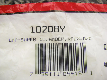 Truck-lite 10208Y Marker Clearance Light Yellow Incandescent 12V Super 10 2.5''