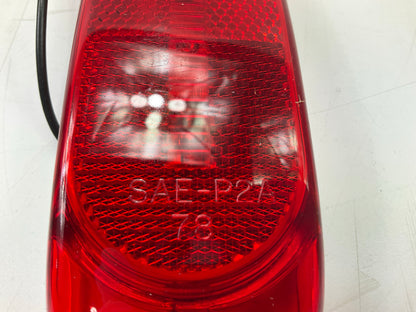 Truck-lite 1265 Red Two Bulb Clearance Marker Light W/ Reflector