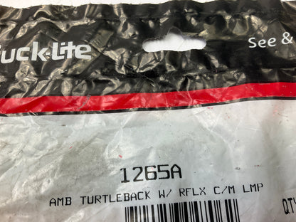 Truck-lite 1265A Clearance Marker Amber Reflector Center Mount Lamp