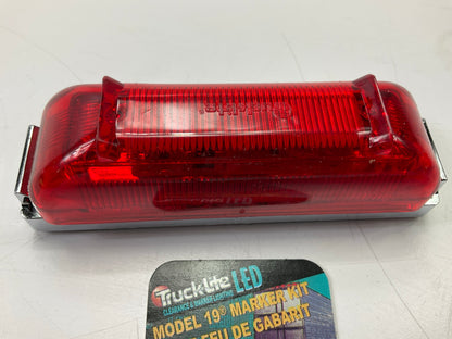 Truck-lite 19031R1 19 Series Base Mount LED Red Rectangular Marker Lamp