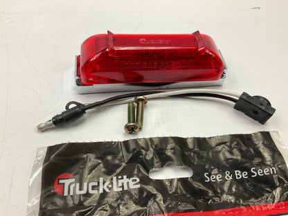 Truck-lite 19036R 19 Series Base Mount, LED Red Rectangular 4 Diode Marker Lamp