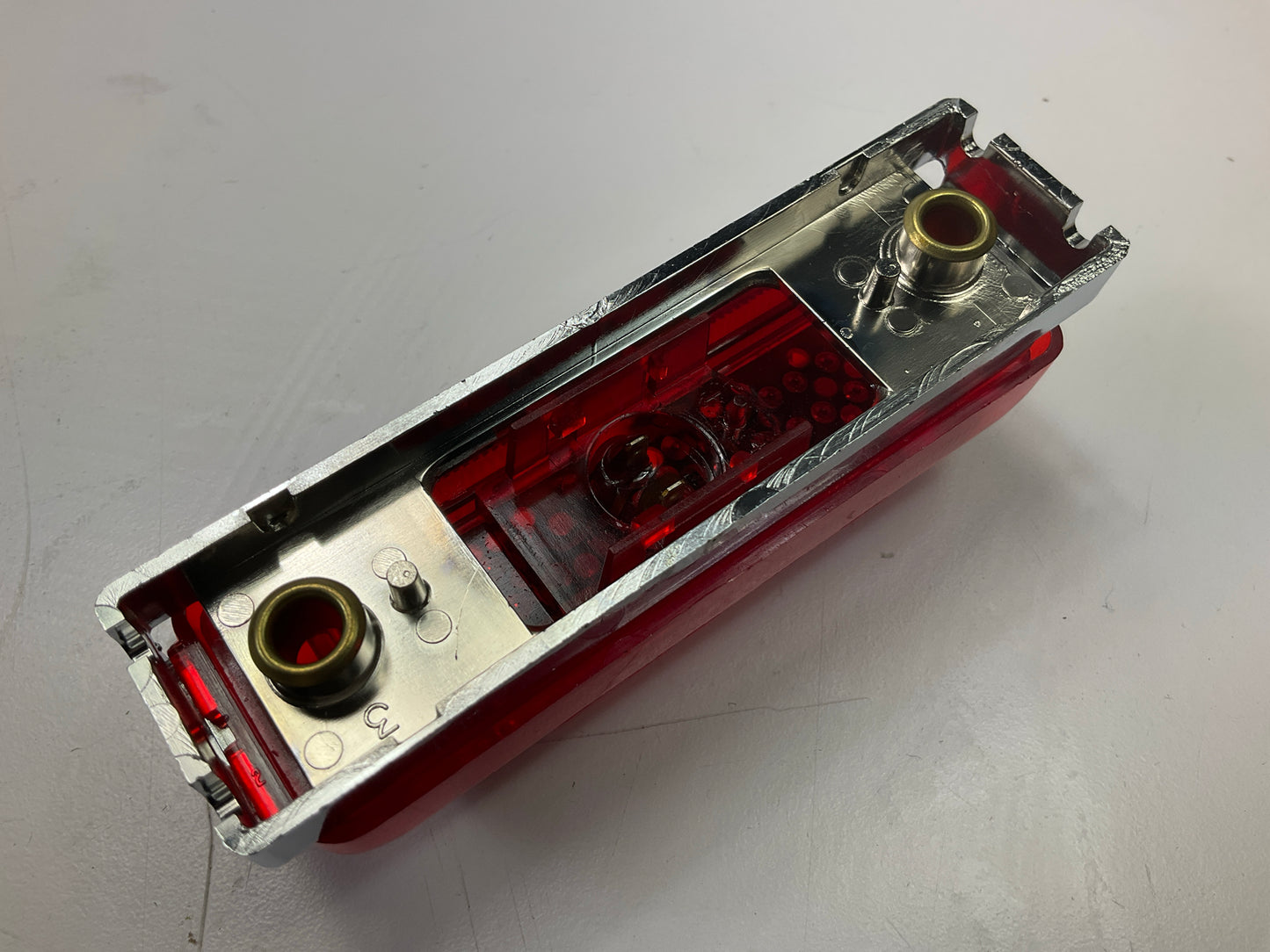 Truck-lite 19036R 19 Series Base Mount, LED Red Rectangular 4 Diode Marker Lamp