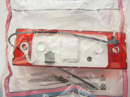 (5) Truck-lite 21001R Incandescent Red Marker Clearance Lamps 2'' X 6'' 12V