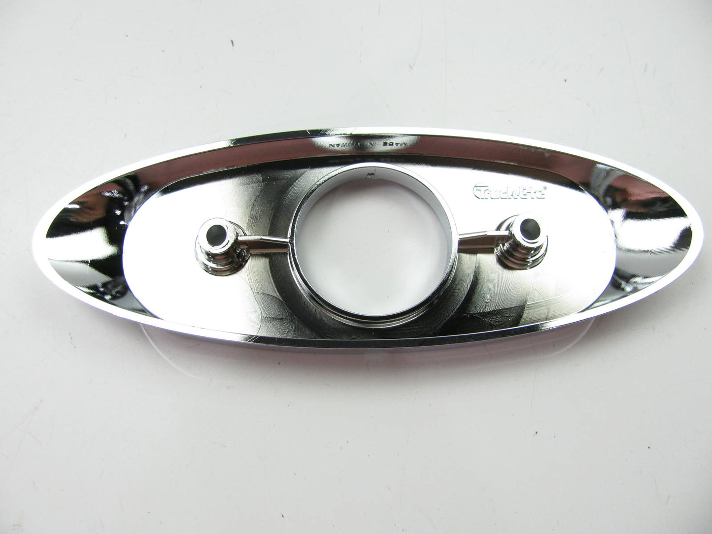 (4) TRUCK-LITE 26002 - 26 Series Oval Marker Light Mounting Bracket - Chrome ABS