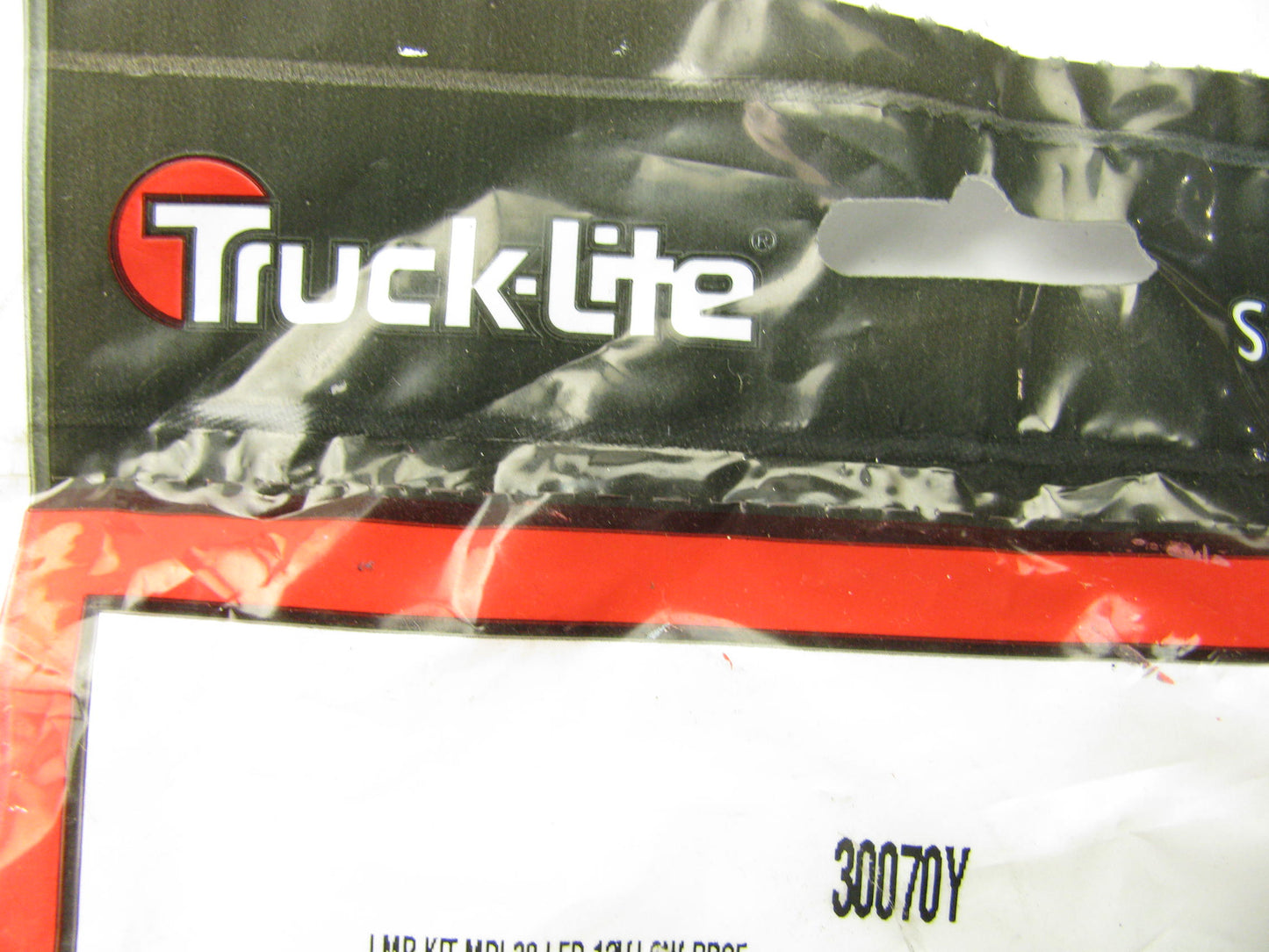 (4) TRUCK-LITE 30070Y - 30 Series Orange Marker Clearance Lamp Lights - LED