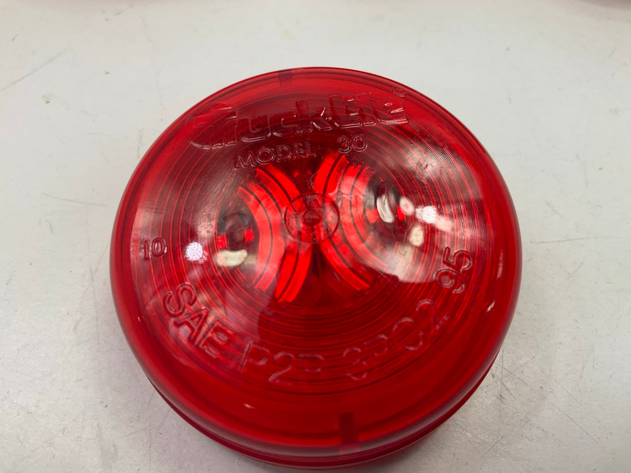 (10) Truck-Lite 30200R Model-30 Marker Lights Red 2'' Round Trailer Lamps