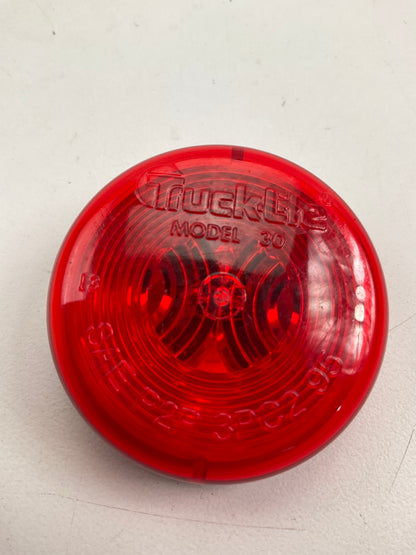 Truck-Lite 30200R Model 30 Marker Light Red 2'' Round Trailer Lamp