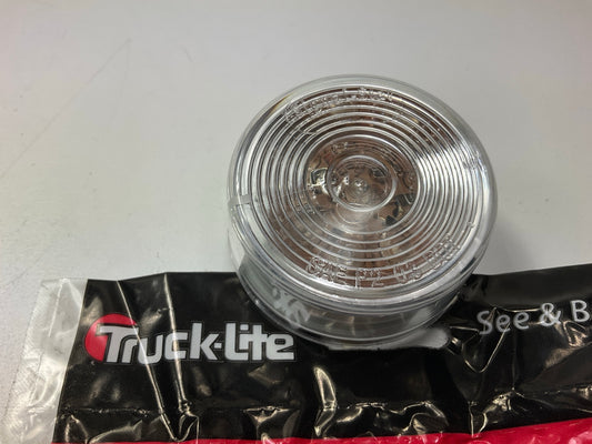 Truck-lite 3051 Clear / Red 12V LED 2'' Round Clearance Marker Light / Lamp PL-10