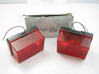 Truck-lite 55554 Submersible Incandescent Personal Trailer Tail Lights LAMPS SET
