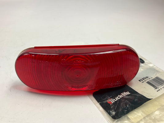 Truck-lite 60202R Red Oval Incandescent Stop Turn Tail Light Lamp, Grommet Mount