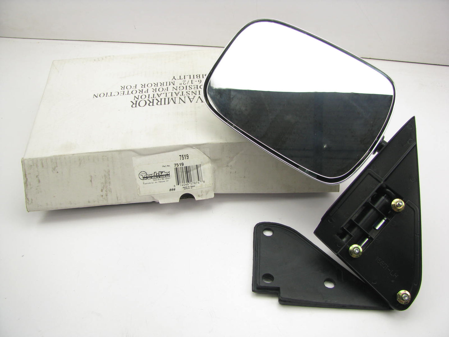 Truck-lite 7519 Left Mirror Replaces GM 15697331 - 1988-1998 Chevy C1500 C2500