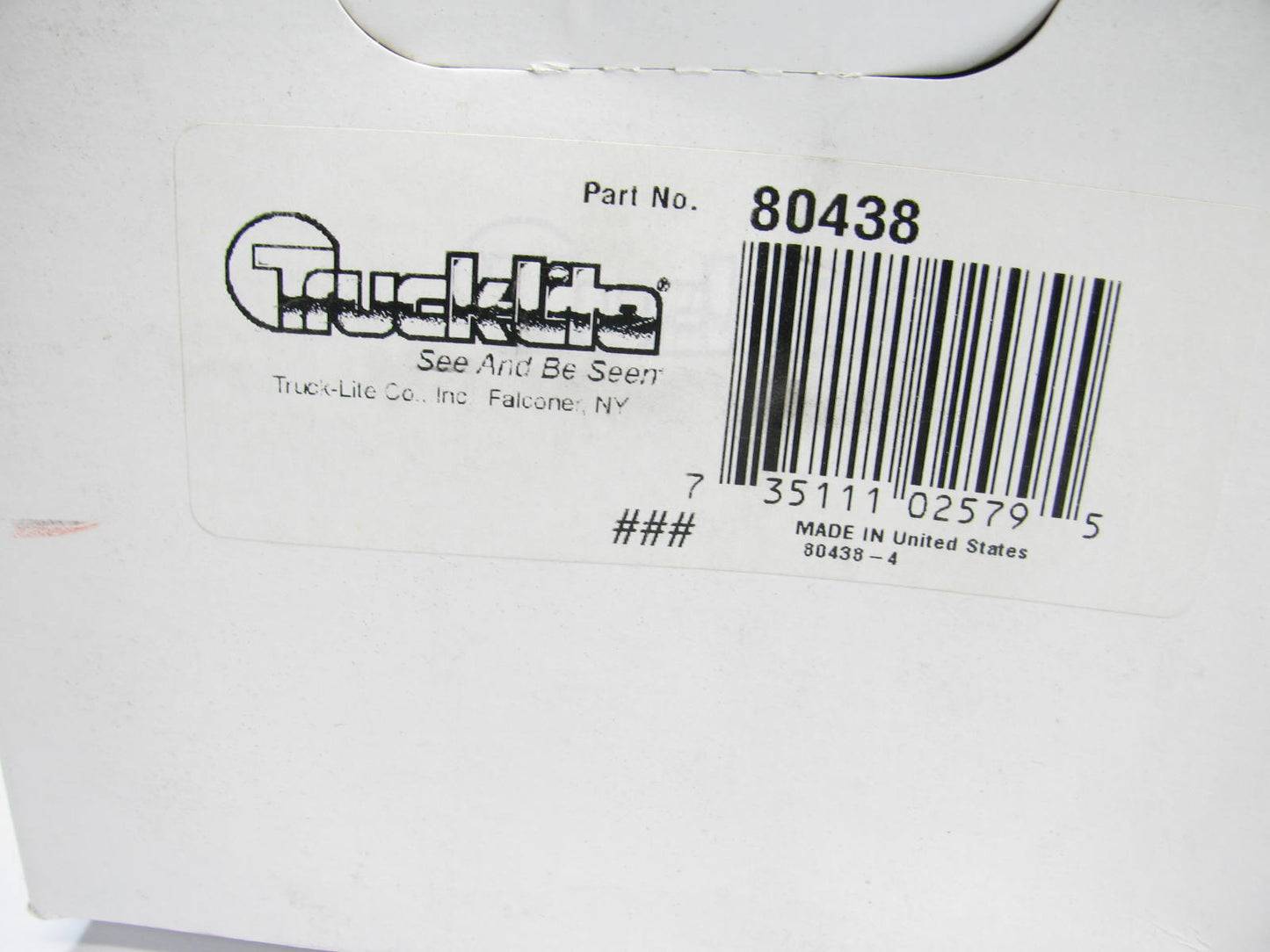 Truck-lite 80438 Incandescent Work Light - 5'' Diameter Extended Shroud 12V 55 W