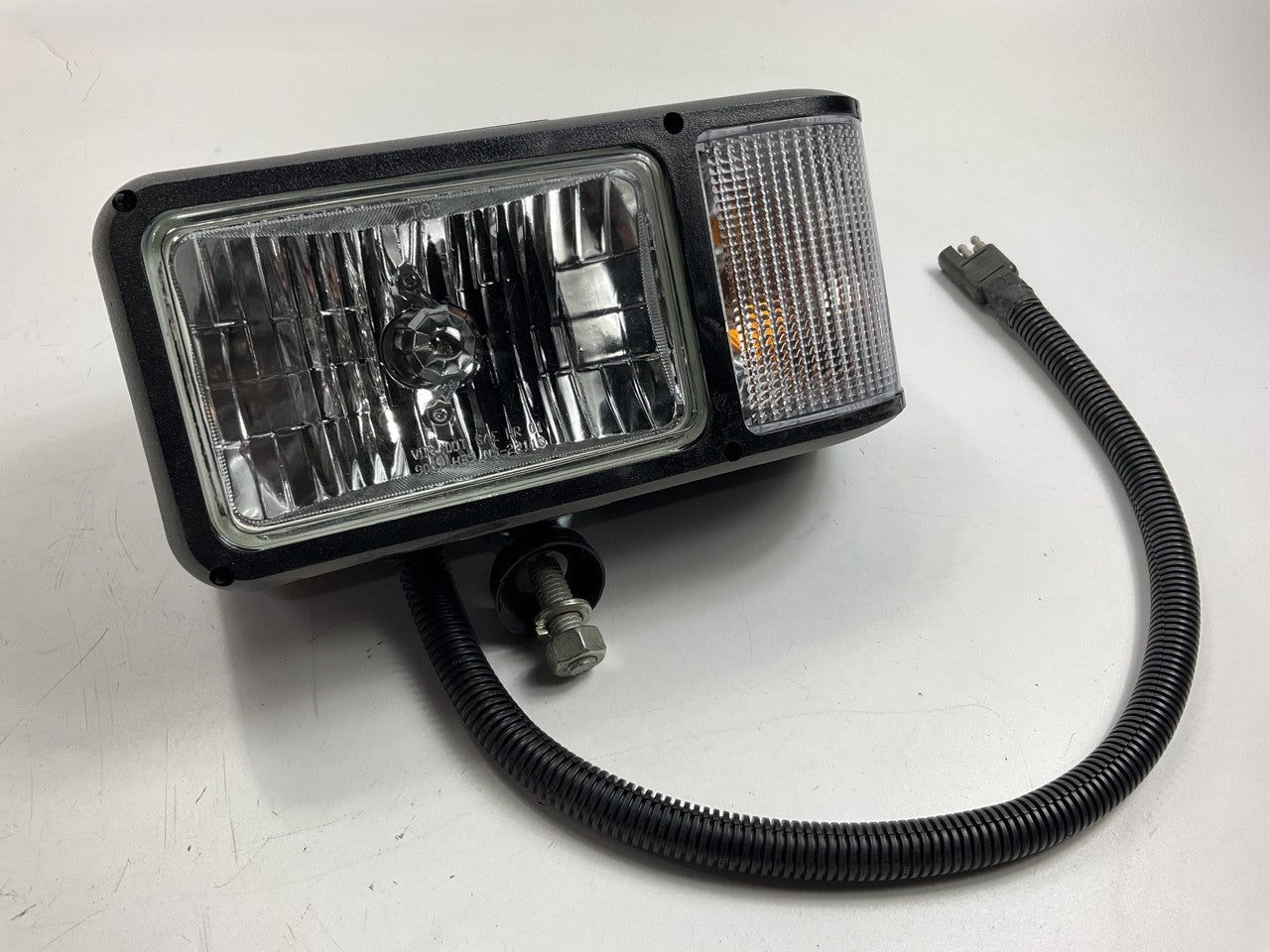 Truck-lite 80895 Left Drivers Side 4''x6'' Snow Plow Headlight Lamp, 5-pin Plug