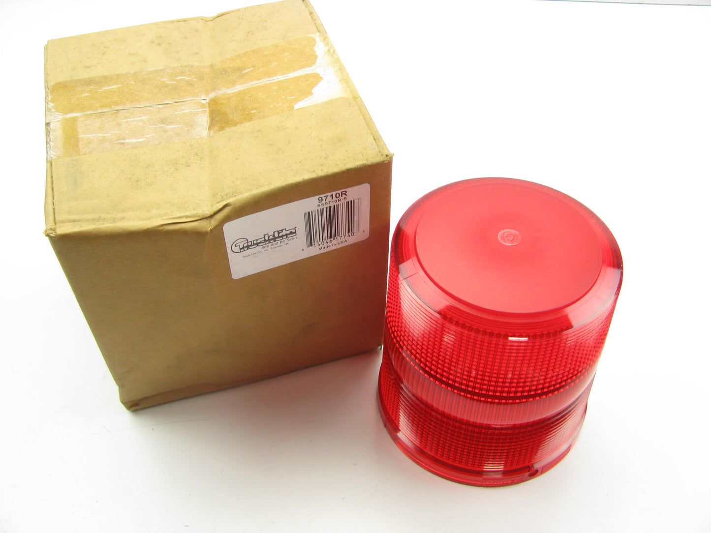 Truck-lite 9710R Red Replacement Lens For 6601, 6611, 6801, 6811 Strobe Lamp