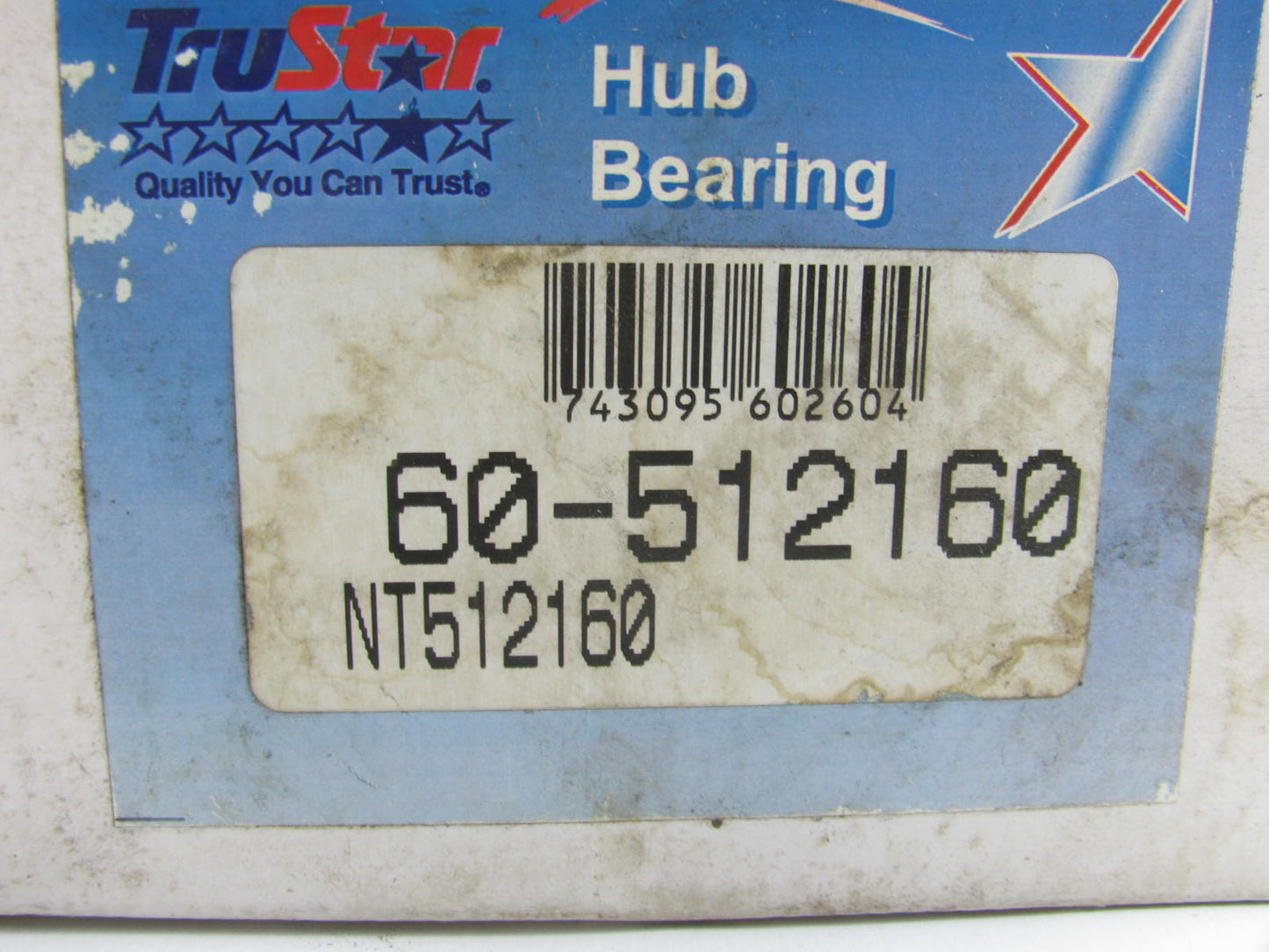 Trustar 60-512160 Rear Wheel Hub Bearing For 1997-2001 Tiburon, 96-00 Elantra