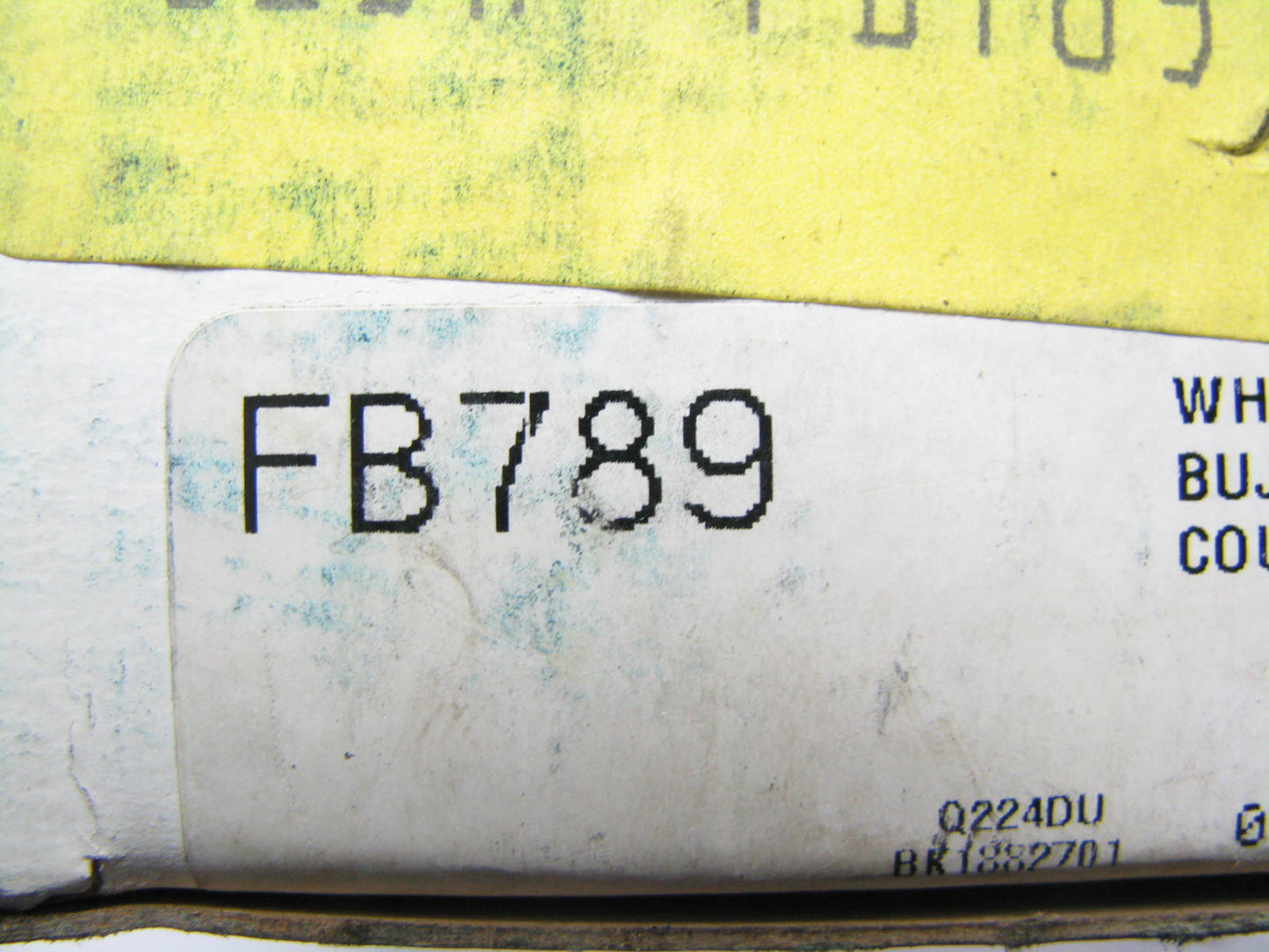 (2) Trustar FB789 Suspension Control Arm Bushing - Front Lower