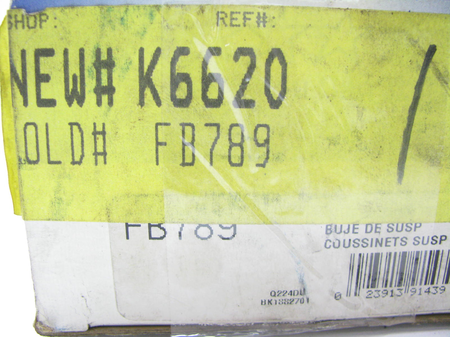 Trustar K6620 Suspension Control Arm Bushing - Front Lower