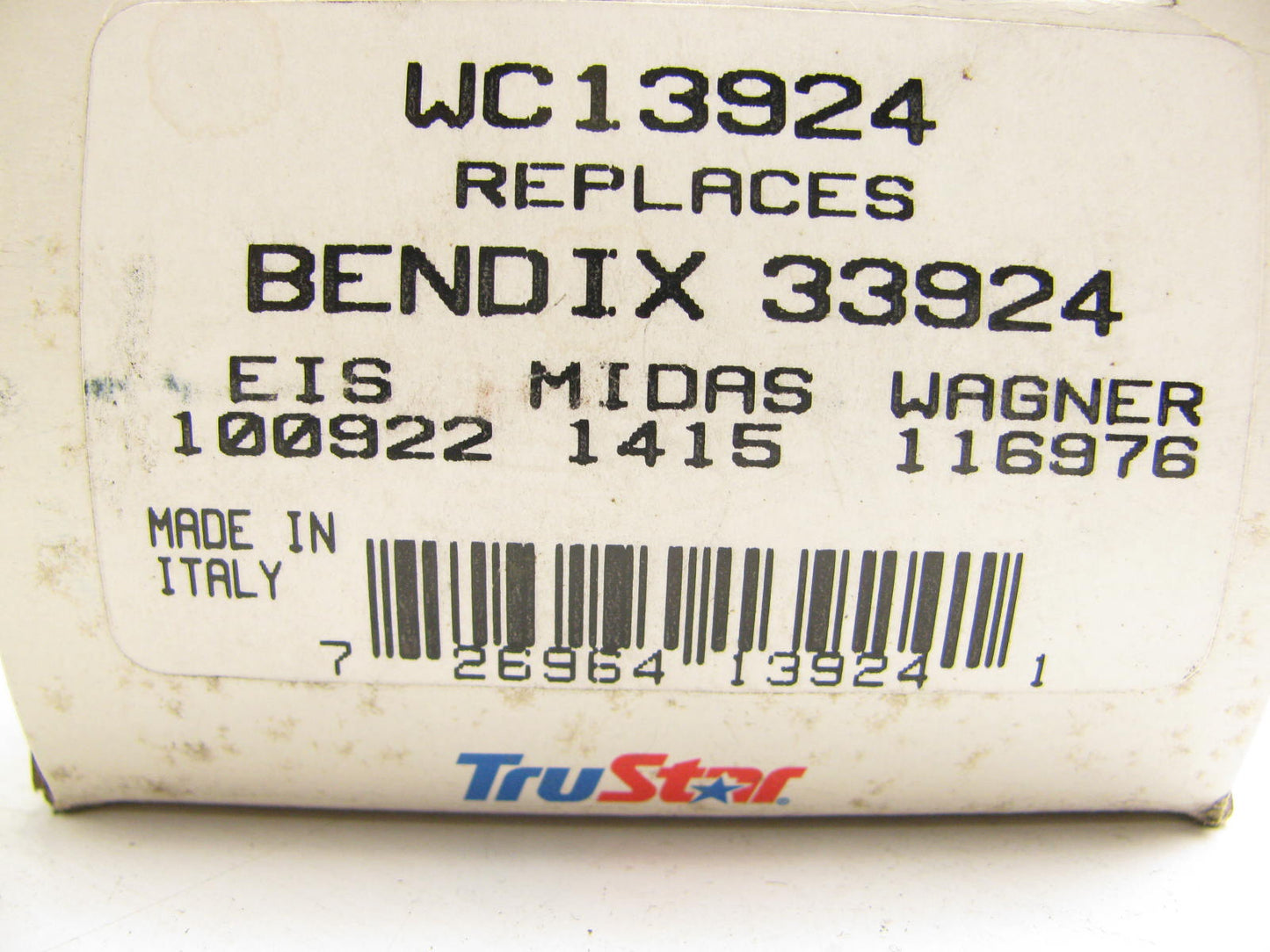 Trustar WC13924 Drum Brake Wheel Cylinder - Rear Left / Right