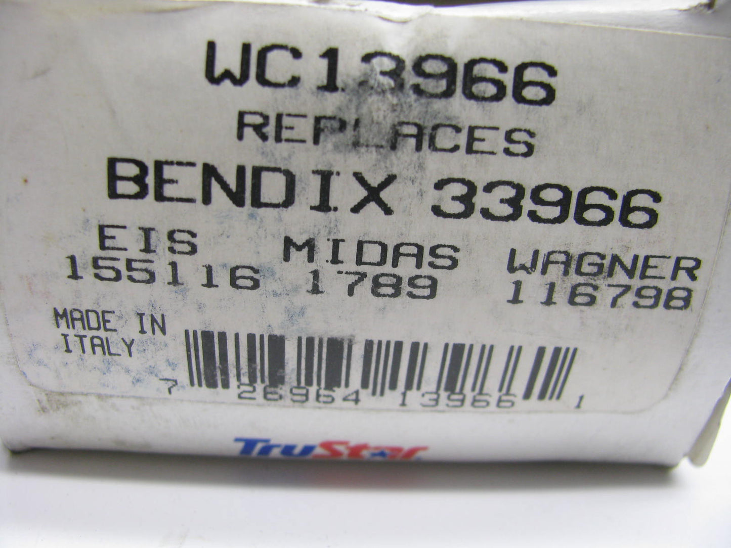 Trustar WC13966 Drum Brake Wheel Cylinder - Rear Left