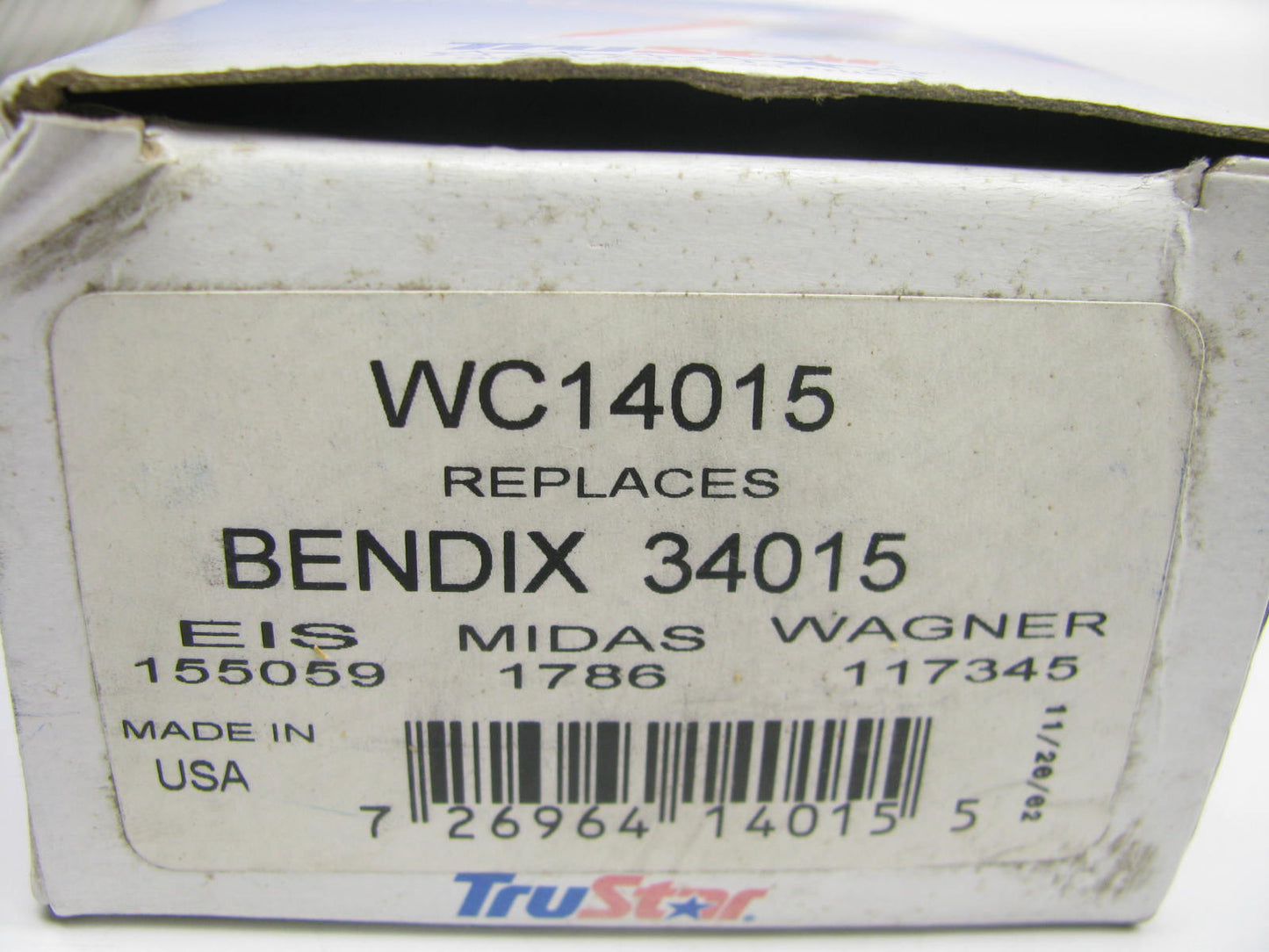 Trustar WC14015 Drum Brake Wheel Cylinder - Rear Left / Right