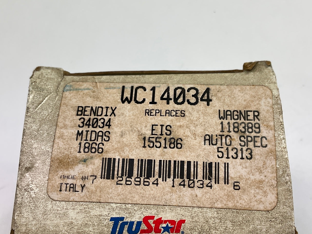 Trustar WC14034 Rear Drum Brake Wheel Cylinder