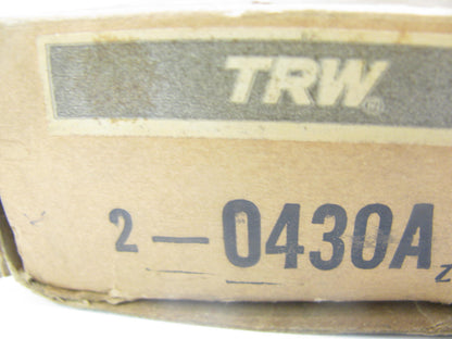 (2) TRW 0430A Front Suspension Leaf Spring Shackle Bolt 1953-60 Ford F500 F600