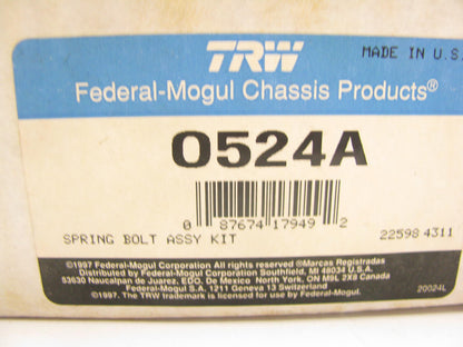 TRW 0524A Rear Suspension Leaf Spring Bolt & Bushing