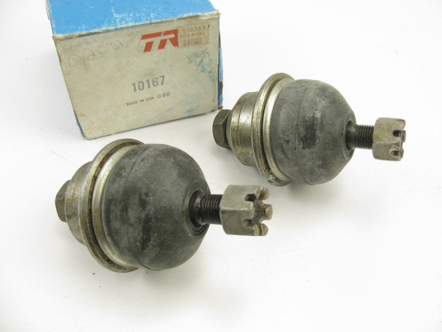 (2) TRW 10167 Front Upper Ball Joints - 1963-1966 Ford Thunderbird - MADE IN USA