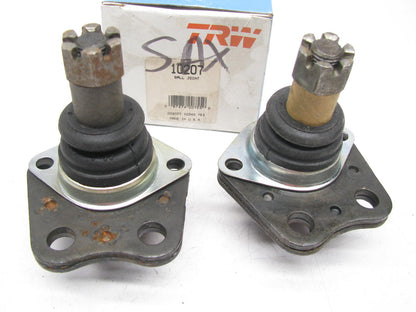 (2) TRW 10207 FRONT LOWER Suspension Ball Joints