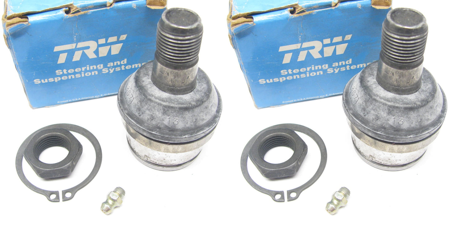 (2) TRW 10253  Front Lower Ball Joints