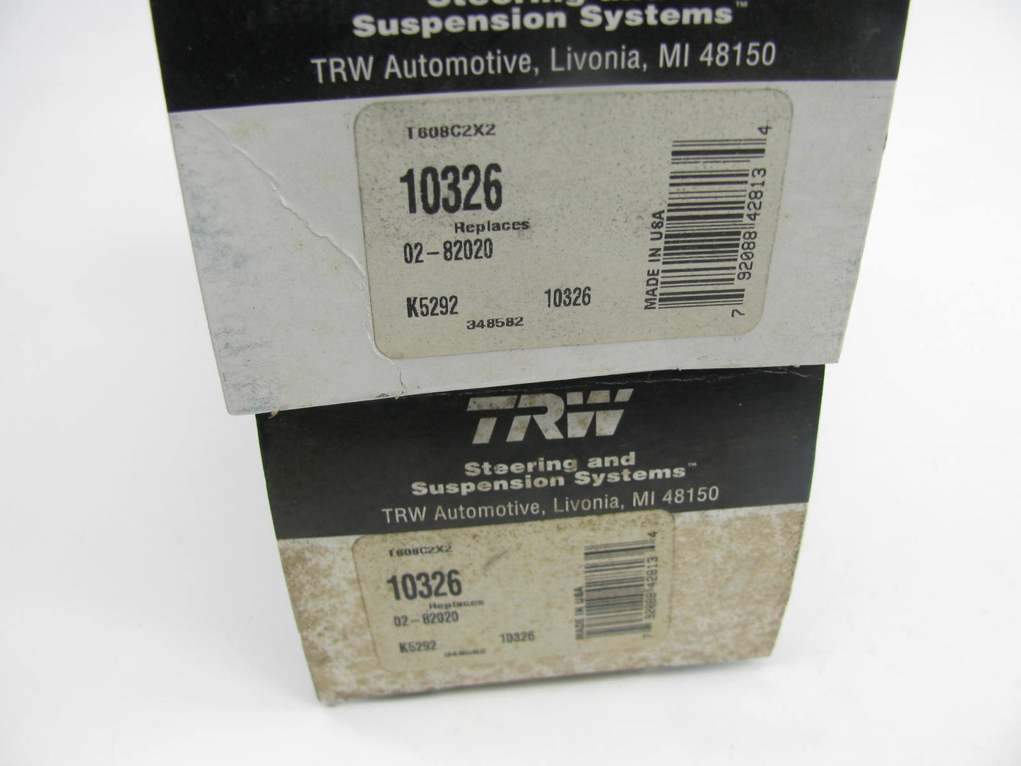 (2) TRW 10326 Suspension Ball Joint - Front Upper