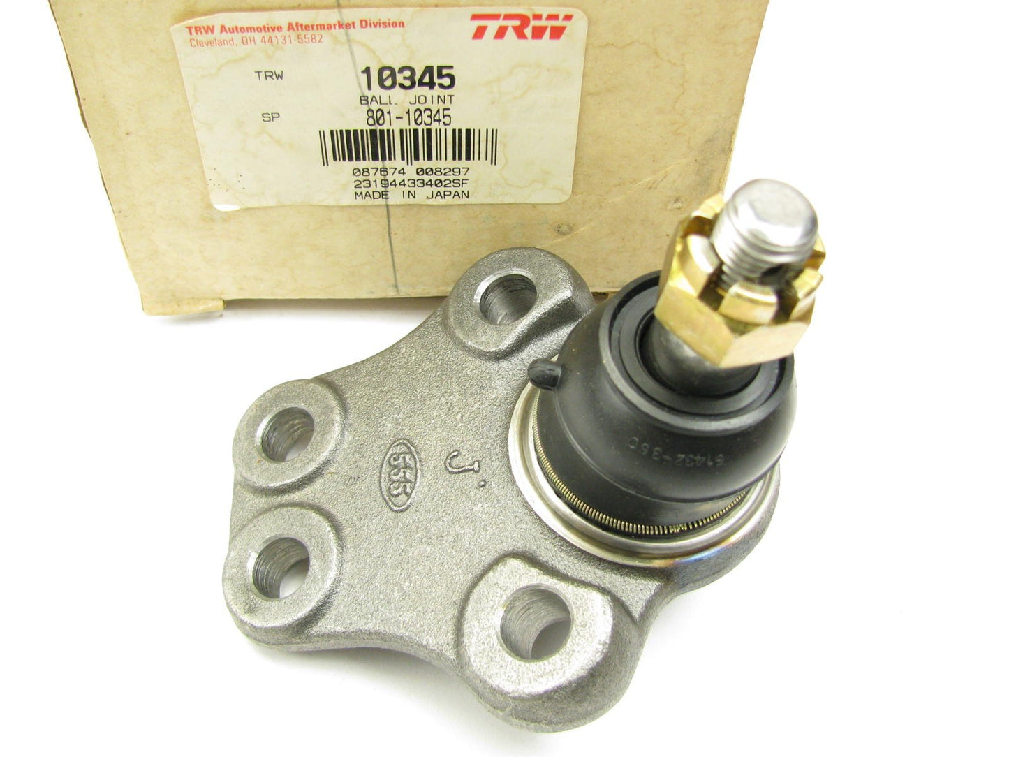 TRW 10345 Front Suspension Lower Ball Joint 4WD