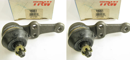 (2) TRW 10351 FRONT LOWER Suspension Ball Joints For 1976-1978 Datsun F10 - FWD