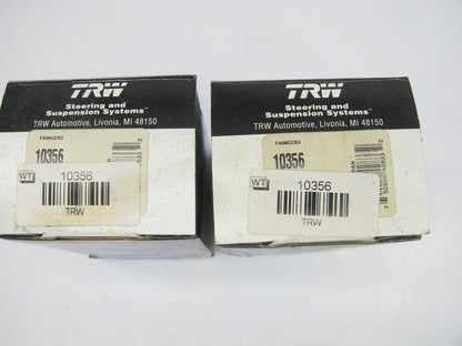 (2) TRW 10356 Front Lower Ball Joint For 81 Datsun 810 82-84 Maxima 84-88 200SX