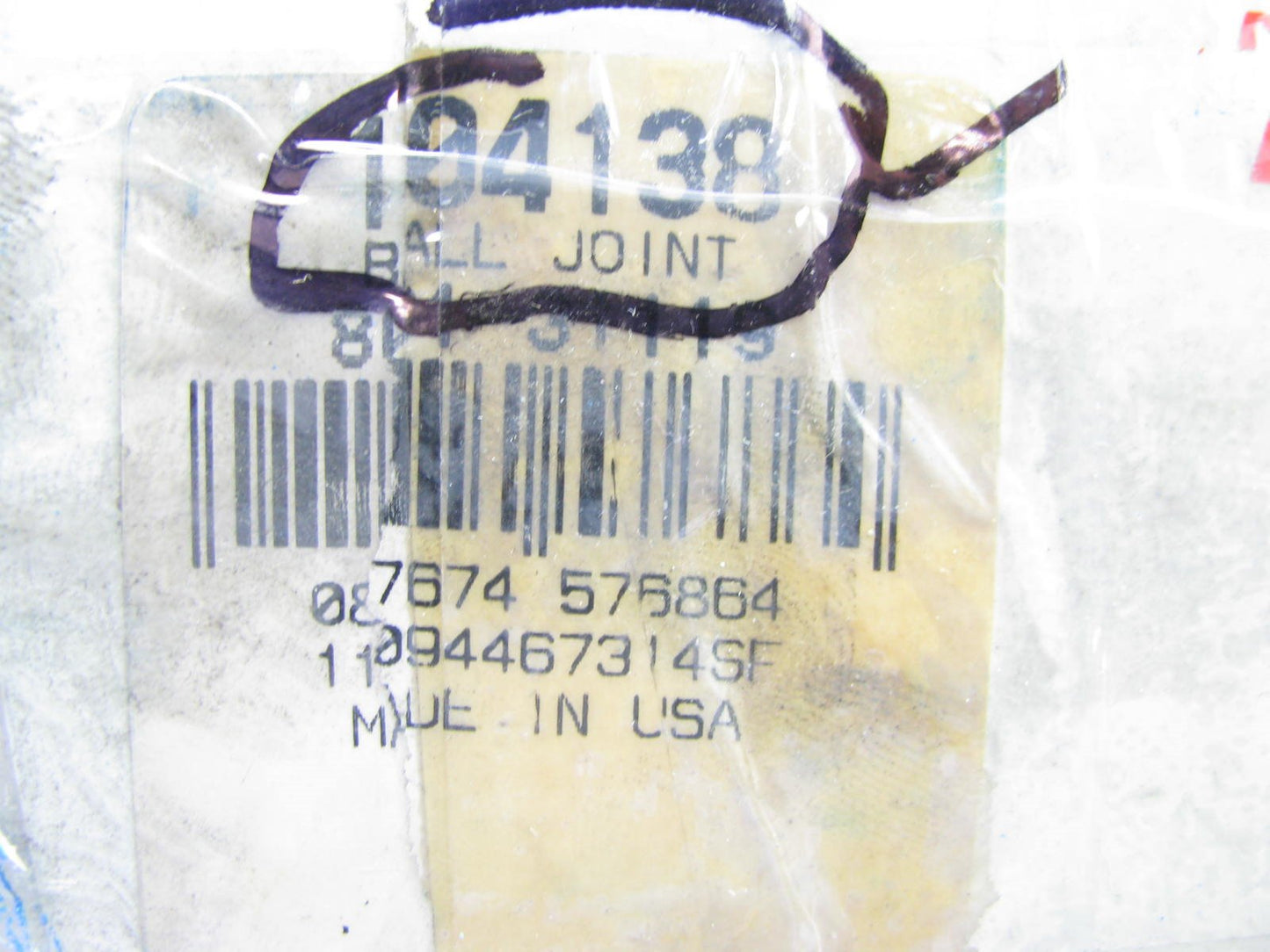 TRW 104138 Front Suspension Lower Ball Joint