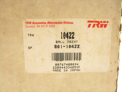 TRW 10422 Front Lower RIGHT Ball Joint For 1980-1985 Nissan 720 2WD ONLY 555 OEM