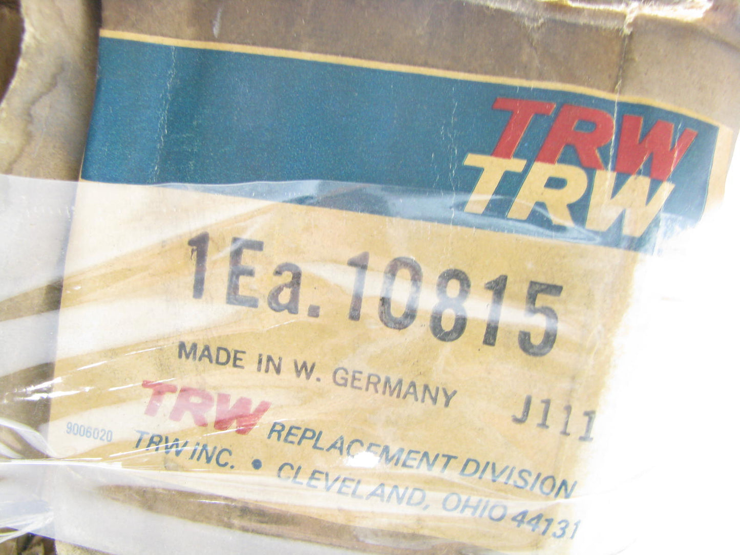 TRW 10815 Front LEFT Lower Suspension Control Arm W/ Ball Joint 1971-1977 Capri