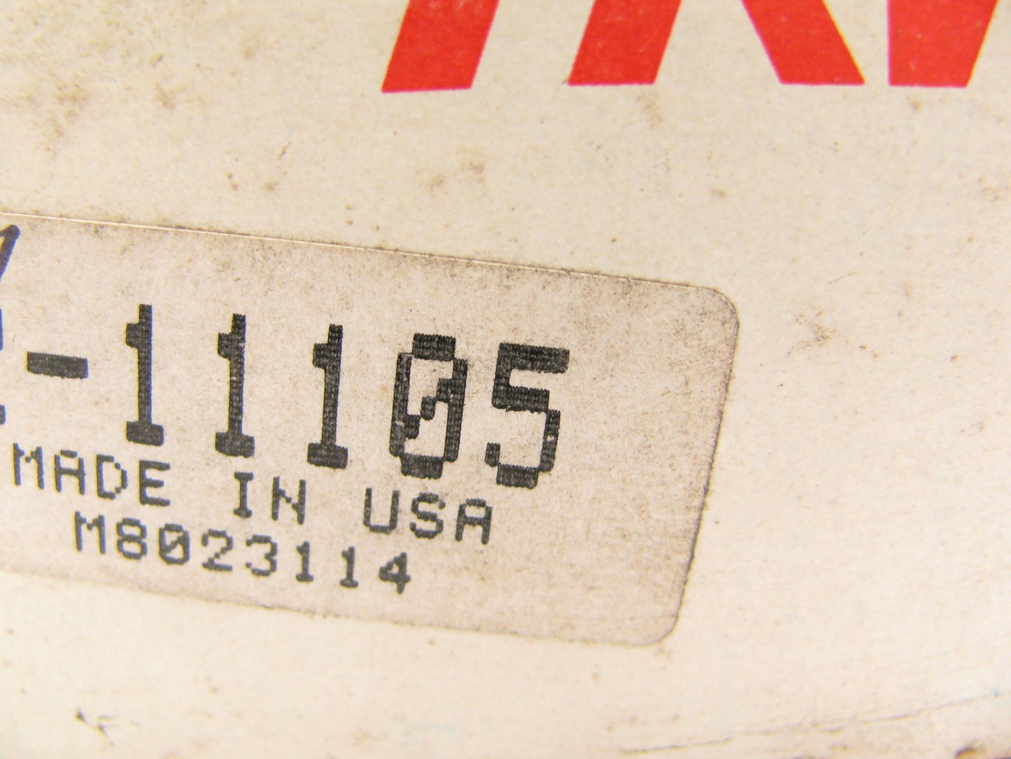 TRW 11105 Camber Alignment Bushing - Ingalls 432  1/4 Degree